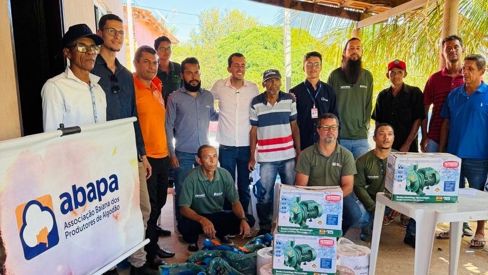 AGRO PARCEIRO ][ Abapa entrega kits de irrigação para a agricultura familiar